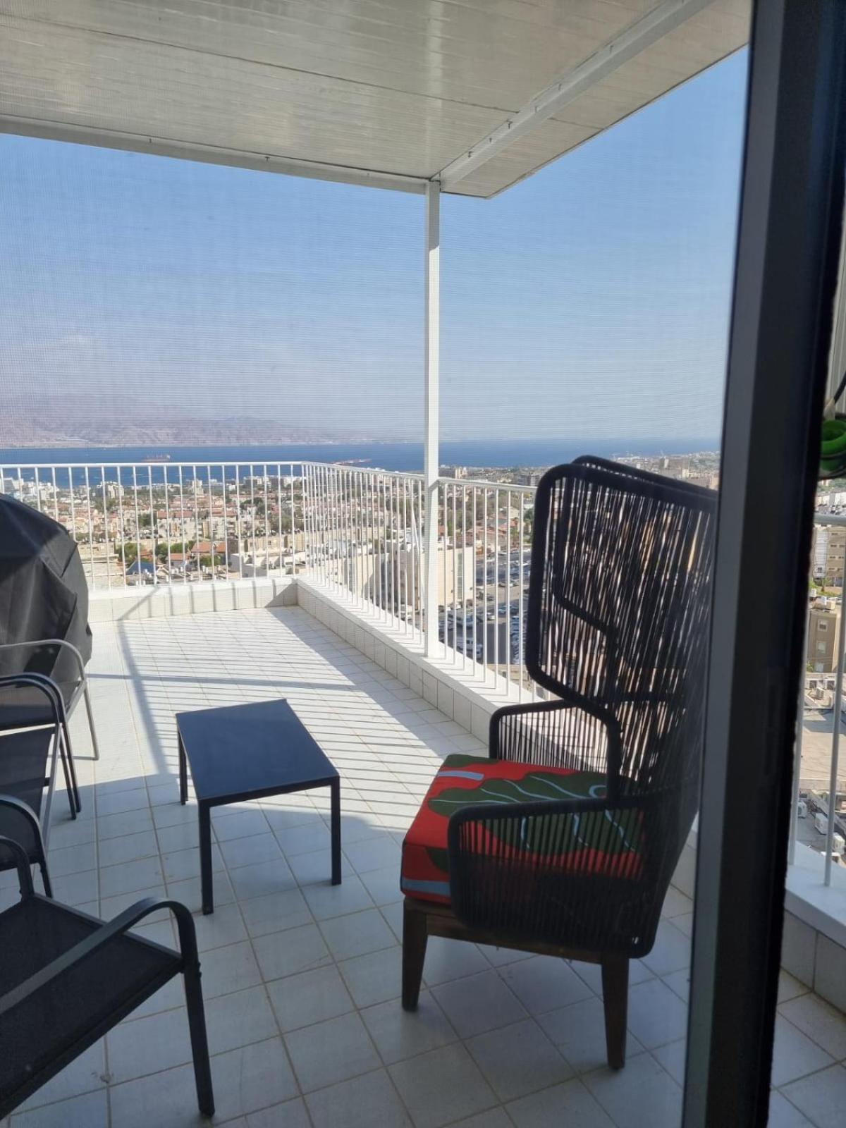 דירת גג נוף המפרץ 1105-6 Daire Eilat Dış mekan fotoğraf